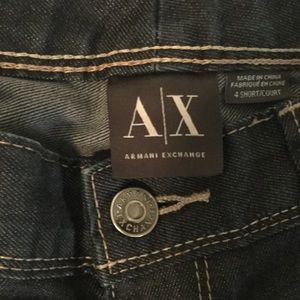 AX Armani Exchange short / court skinny jean S4
